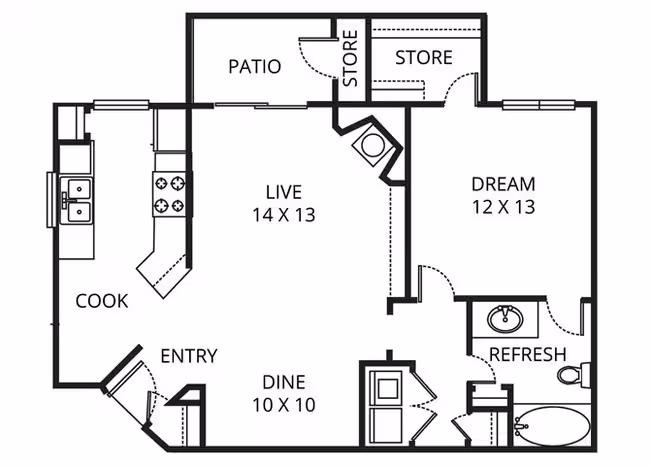 The Rembrandt 2018 floor plan